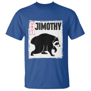 Jimothy The Raccoon T Shirt Japanese Style Trash Panda Graphic