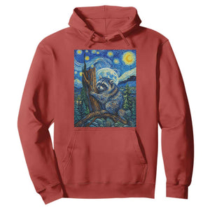 Seattle Trash Panda Starry Night Graphic Hoodie Funny Short King Raccoon