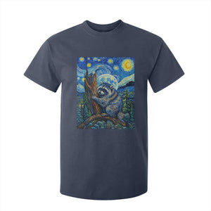 Seattle Trash Panda Starry Night Graphic T Shirt For Kid Funny Short King Raccoon