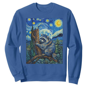 Seattle Trash Panda Starry Night Graphic Sweatshirt Funny Short King Raccoon