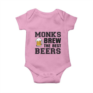 Monks Brew The Best Beers Baby Onesie Funny Craft Beer Brewer