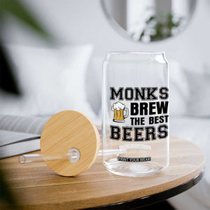 Monks Brew The Best Beers Glass Can Funny Craft Beer Brewer