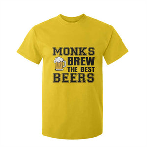 Monks Brew The Best Beers T Shirt For Kid Funny Craft Beer Brewer