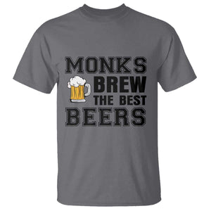 Monks Brew The Best Beers T Shirt Funny Craft Beer Brewer