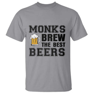 Monks Brew The Best Beers T Shirt Funny Craft Beer Brewer