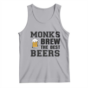 Monks Brew The Best Beers Tank Top Funny Craft Beer Brewer