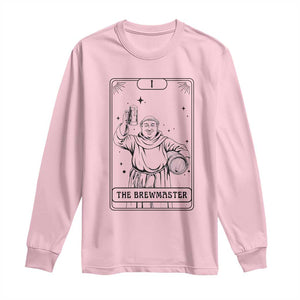 The Brewmaster Tarot Card Long Sleeve Shirt Vintage Craft Beer Monk Brewery Art