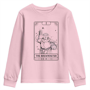 The Brewmaster Tarot Card Youth Sweatshirt Vintage Craft Beer Monk Brewery Art
