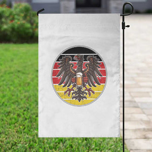 German Eagle Beer Lover Garden Flag Vintage Bavarian Oktoberfest Beer