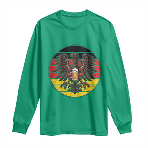 German Eagle Beer Lover Long Sleeve Shirt Vintage Bavarian Oktoberfest Beer