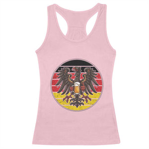 German Eagle Beer Lover Racerback Tank Top Vintage Bavarian Oktoberfest Beer