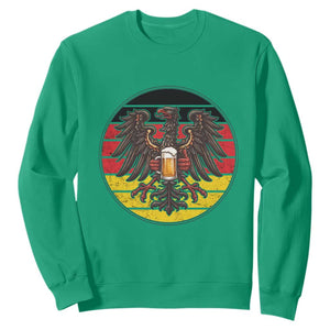 German Eagle Beer Lover Sweatshirt Vintage Bavarian Oktoberfest Beer
