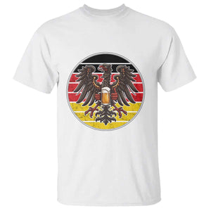 German Eagle Beer Lover T Shirt Vintage Bavarian Oktoberfest Beer