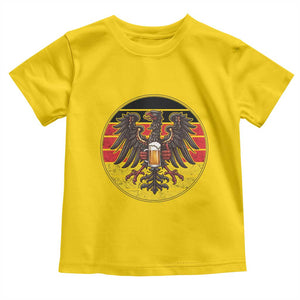 German Eagle Beer Lover Toddler T Shirt Vintage Bavarian Oktoberfest Beer