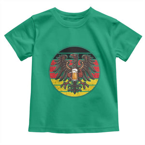 German Eagle Beer Lover Toddler T Shirt Vintage Bavarian Oktoberfest Beer