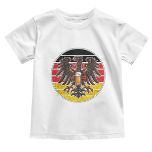 German Eagle Beer Lover Toddler T Shirt Vintage Bavarian Oktoberfest Beer