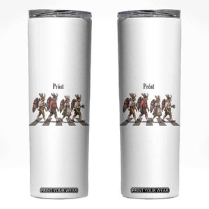 Funny Oktoberfest Wolpertinger Skinny Tumbler German Bavarian Beer Festival Heritage