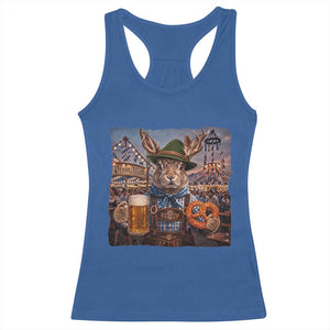 Prost Yall Wolpertinger Oktoberfest Bavarian Folklore Racerback Tank Top