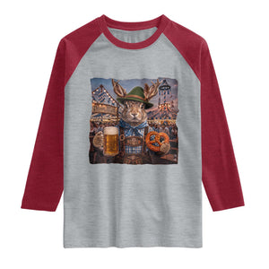 Prost Yall Wolpertinger Oktoberfest Bavarian Folklore Raglan Shirt