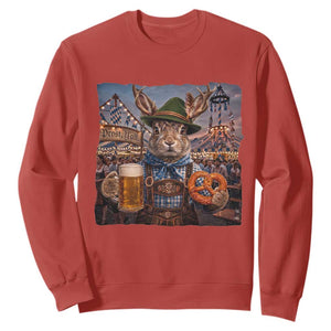 Prost Yall Wolpertinger Oktoberfest Bavarian Folklore Sweatshirt