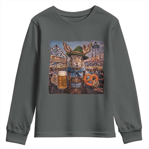 Prost Yall Wolpertinger Oktoberfest Bavarian Folklore Youth Sweatshirt