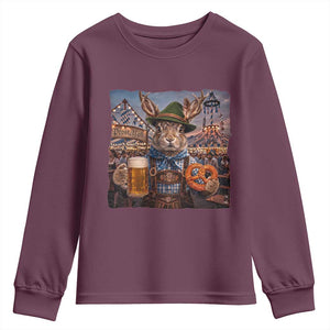 Prost Yall Wolpertinger Oktoberfest Bavarian Folklore Youth Sweatshirt