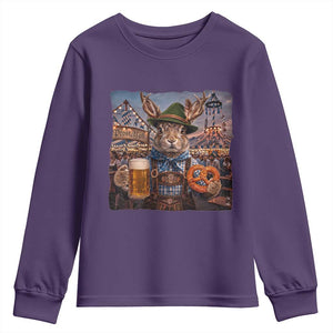 Prost Yall Wolpertinger Oktoberfest Bavarian Folklore Youth Sweatshirt