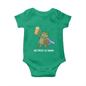 Funny Frog Oktoberfest Bavarian Beer Lover Baby Onesie We Prost At Dawn
