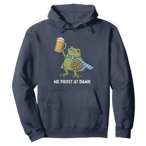 Funny Frog Oktoberfest Bavarian Beer Lover Hoodie We Prost At Dawn