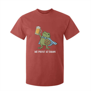 Funny Frog Oktoberfest Bavarian Beer Lover T Shirt For Kid We Prost At Dawn