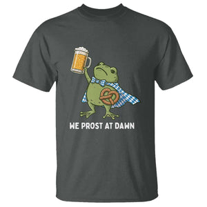Funny Frog Oktoberfest Bavarian Beer Lover T Shirt We Prost At Dawn