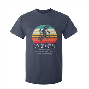 Cycologist Definition T Shirt For Kid Vintage Bicycle Rider Cycling Gift