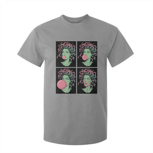 Funny Medusa Blowing Bubble Gum T Shirt For Kid Greek Mythology Pop Art Gift