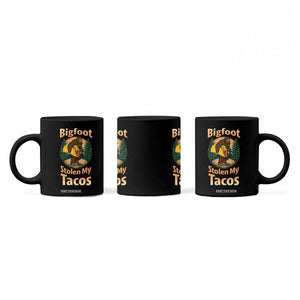 Funny Bigfoot Stole My Tacos Coffee Mug Sasquatch Taco Lover TS12 Print Your Wear
