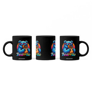 Mexican Food Lover Gift Coffee Mug Funny Bearrito TS12 Print Your Wear