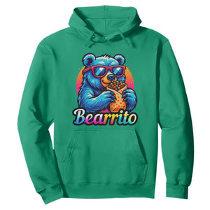 Mexican Food Lover Gift Hoodie Funny Bearrito TS12 Irish Green Print Your Wear