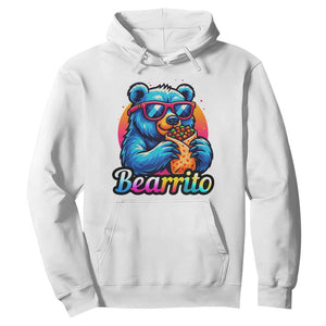 Mexican Food Lover Gift Hoodie Funny Bearrito TS12 White Print Your Wear