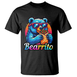 Mexican Food Lover Gift T Shirt Funny Bearrito TS12 Black Print Your Wear