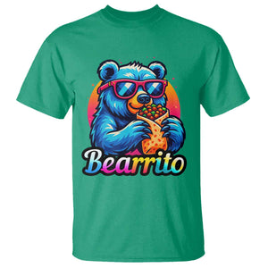 Mexican Food Lover Gift T Shirt Funny Bearrito TS12 Irish Green Print Your Wear