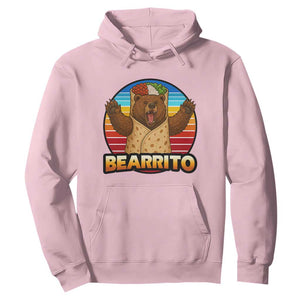Burrito Lover Gift Hoodie Funny Bearrito TS12 Light Pink Print Your Wear