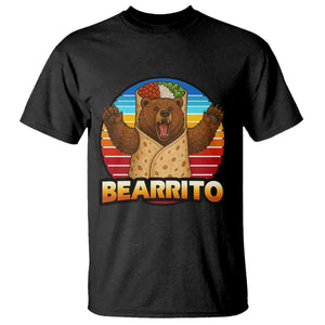 Burrito Lover Gift T Shirt Funny Bearrito TS12 Black Print Your Wear