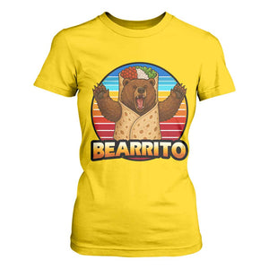 Burrito Lover Gift T Shirt For Women Funny Bearrito TS12 Daisy Print Your Wear