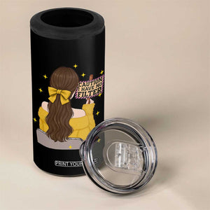 Caution I Have No Filter 4 in 1 Can Cooler Tumbler Funny Sarcasm Gift TS12 Print Your Wear