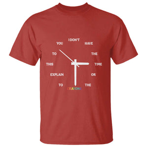 Sarcastic Work Humor T Shirt I Do Not Have The Time Or The Crayons TS12 Red Print Your Wear