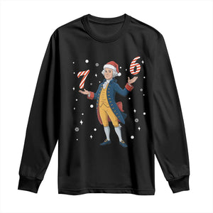 George Washington 67 Meme Long Sleeve Shirt Funny Christmas Gift TS12 Black Print Your Wear