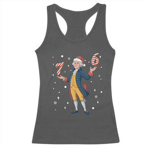 George Washington 67 Meme Racerback Tank Top Funny Christmas Gift TS12 Dark Heather Print Your Wear