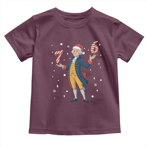 George Washington 67 Meme Toddler T Shirt Funny Christmas Gift TS12 Maroon Print Your Wear