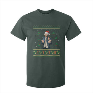 George Washington 67 Meme T Shirt For Kid Funny Christmas Ugly Sweater Gift TS12 Dark Forest Green Print Your Wear
