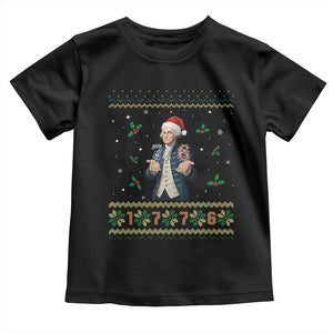 George Washington 67 Meme Toddler T Shirt Funny Christmas Ugly Sweater Gift TS12 Black Print Your Wear