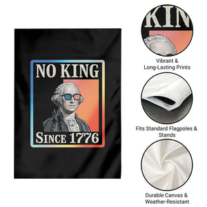 George Washington No Kings Since 1776 Garden Flag Funny Political Meme Gift TS12 Print Your Wear